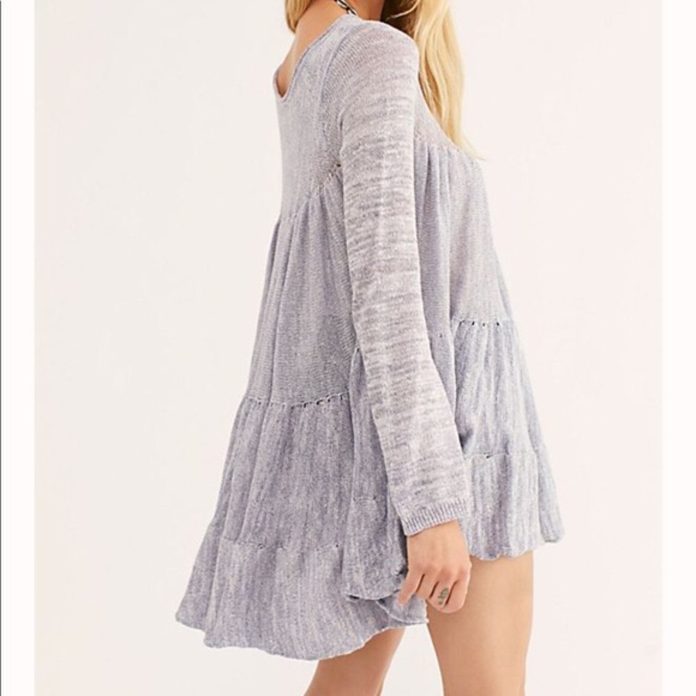 Free People Midnight Ruffles Tunic